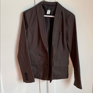 I really grey cotton/linen blazer